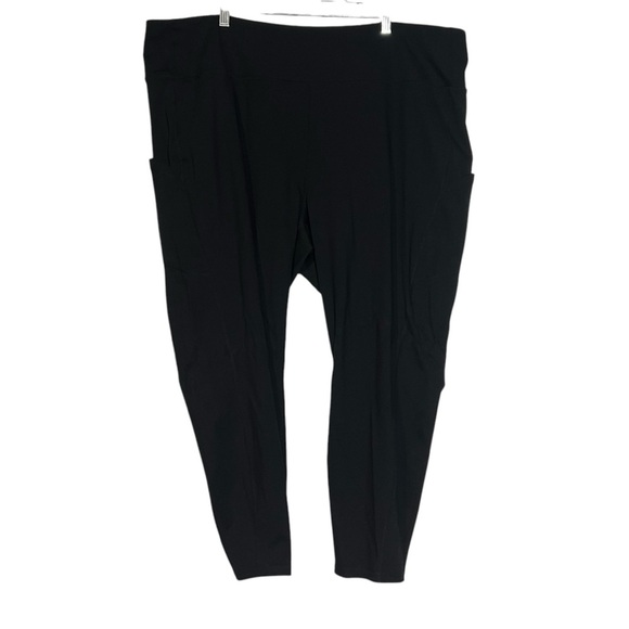 Torrid Leggings High Rise Full-Length Pocket Black Size 5X / 28 Active Workout - Picture 2 of 13